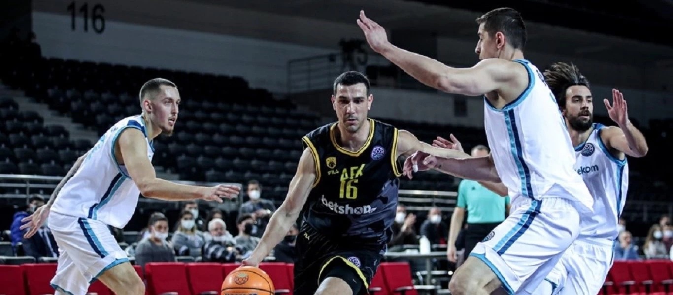 Τουρκ Τέλεκομ - ΑΕΚ 78-66: Κατώτερη των περιστάσεων η «Ένωση» - Αποχαιρέτησε τη διοργάνωση